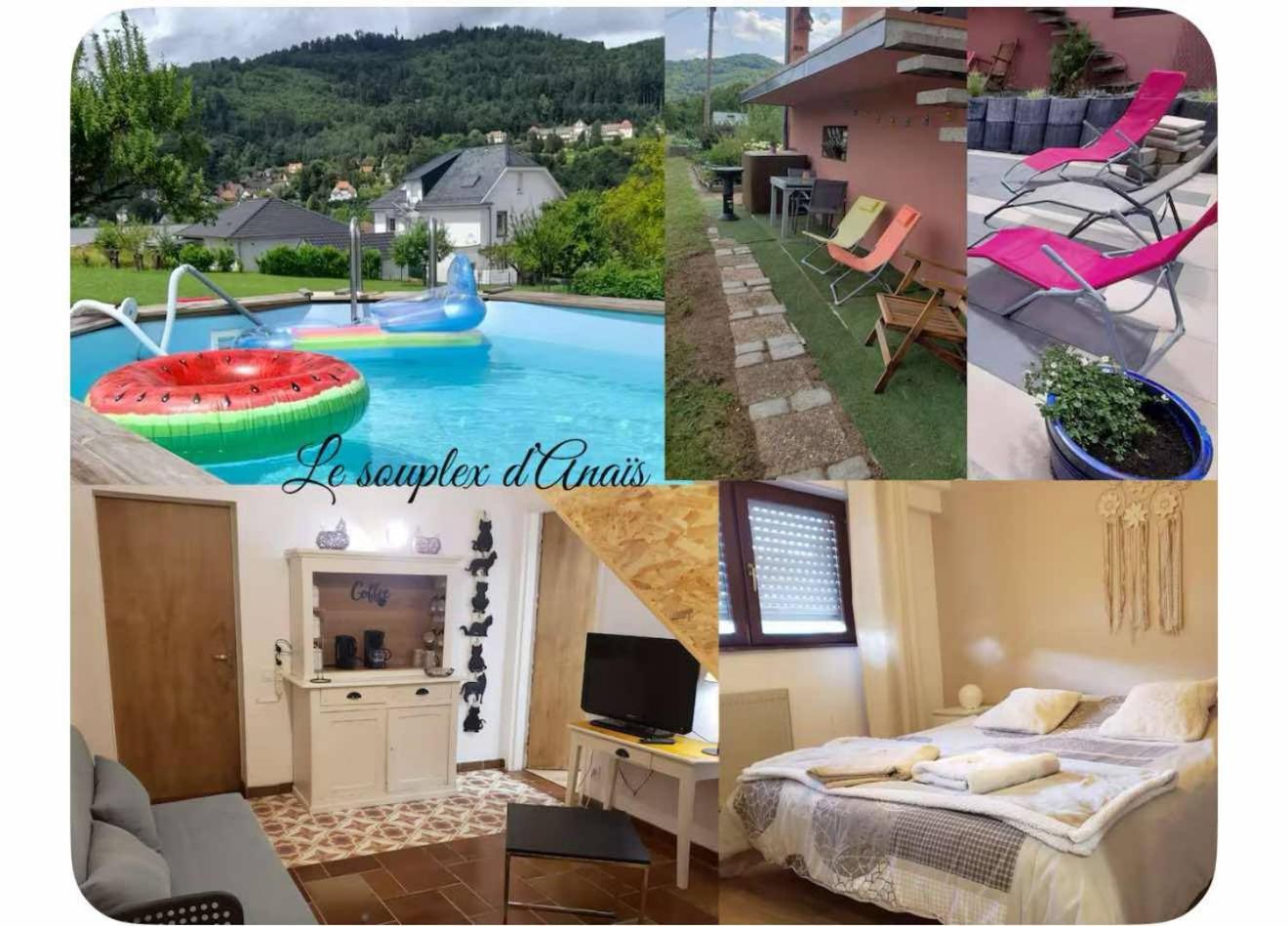 Le Souplex D'Anais Bed and Breakfast Schirmeck Εξωτερικό φωτογραφία